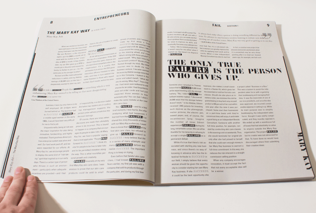 Fail Full Spread