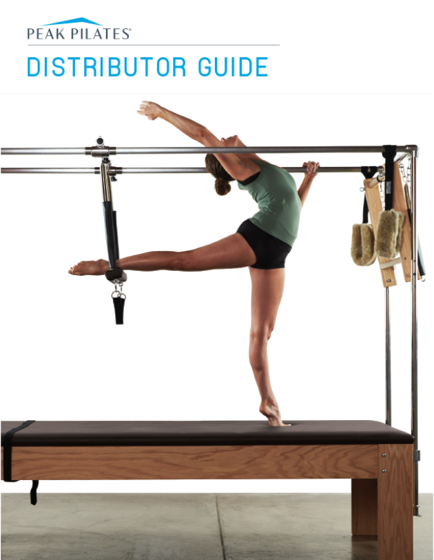 Peak Pilates distributor guide cover